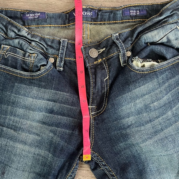 Vigoss The New York Bootcut Jeans Size 26 Waist Medium Wash - Picture 11 of 11